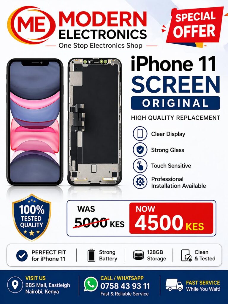 iPhone 11 screen replacement original